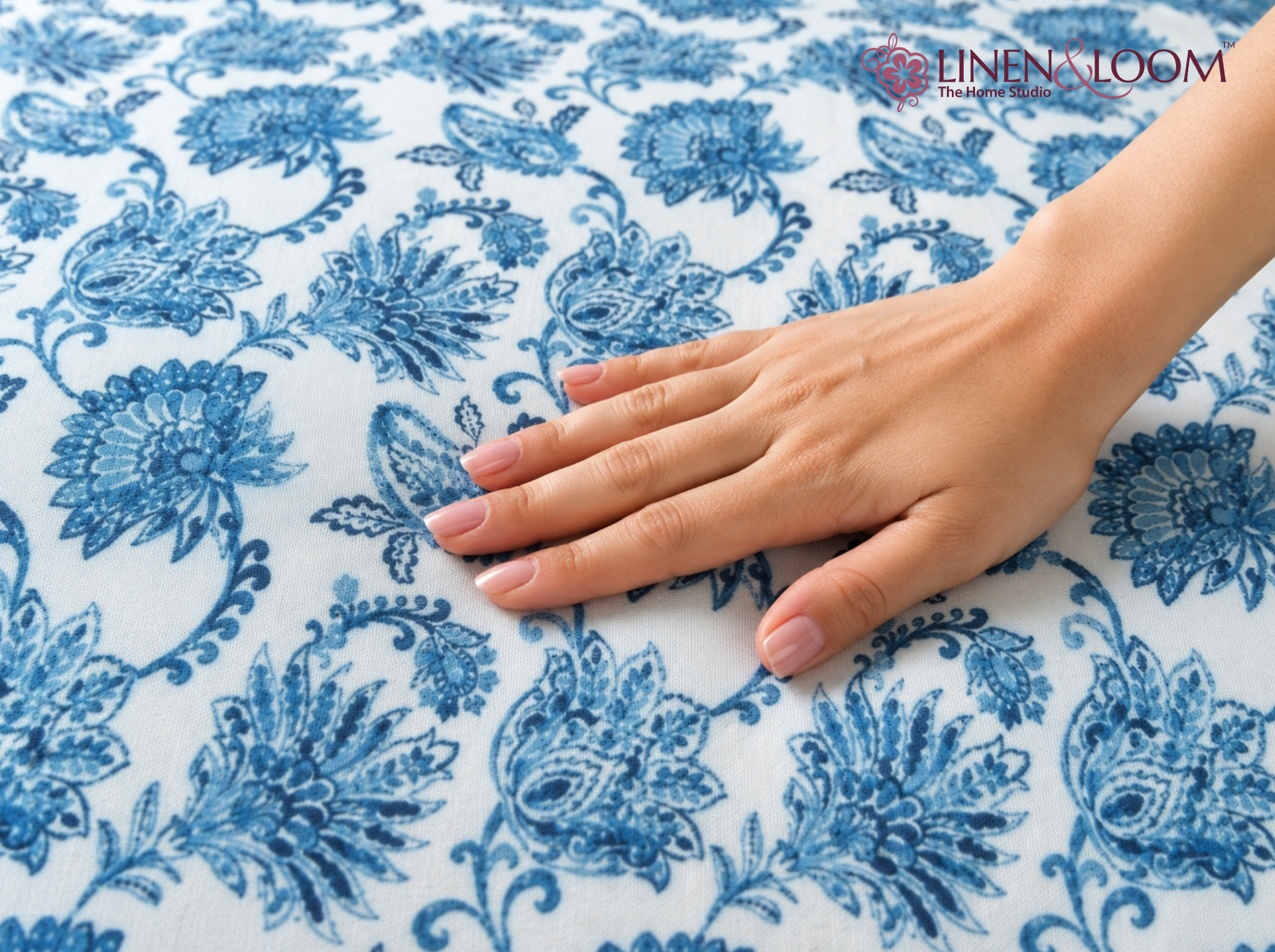 Neel Studio — Linen & Loom Jaipur Heritage Super King Size (108 x 108 inches) 100% Pure Cotton Bedsheet with 2 Pillow Covers | Soft & Breathable Bed Cover for Home Decor | 240 TC