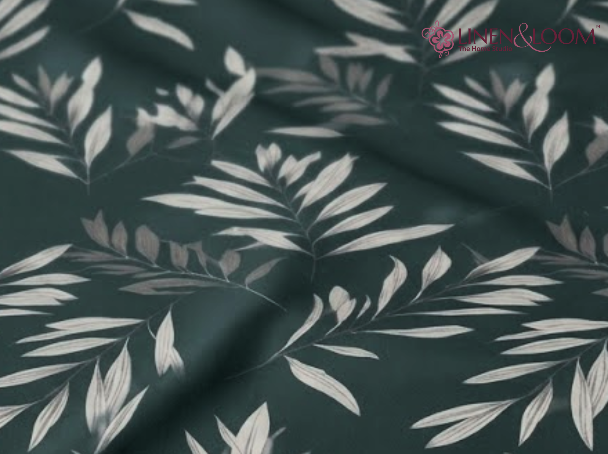 Tropical Escape - Urban Bloom Poly-Cotton Queen Size Bedsheet Set (90x100 Inches) with 2 Matching Pillow Covers - Wrinkle-Free Comfort